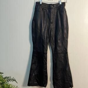 PRETHER GENUINE‎ 100% LAMBSKIN LEATHER PANTS SIZE 12